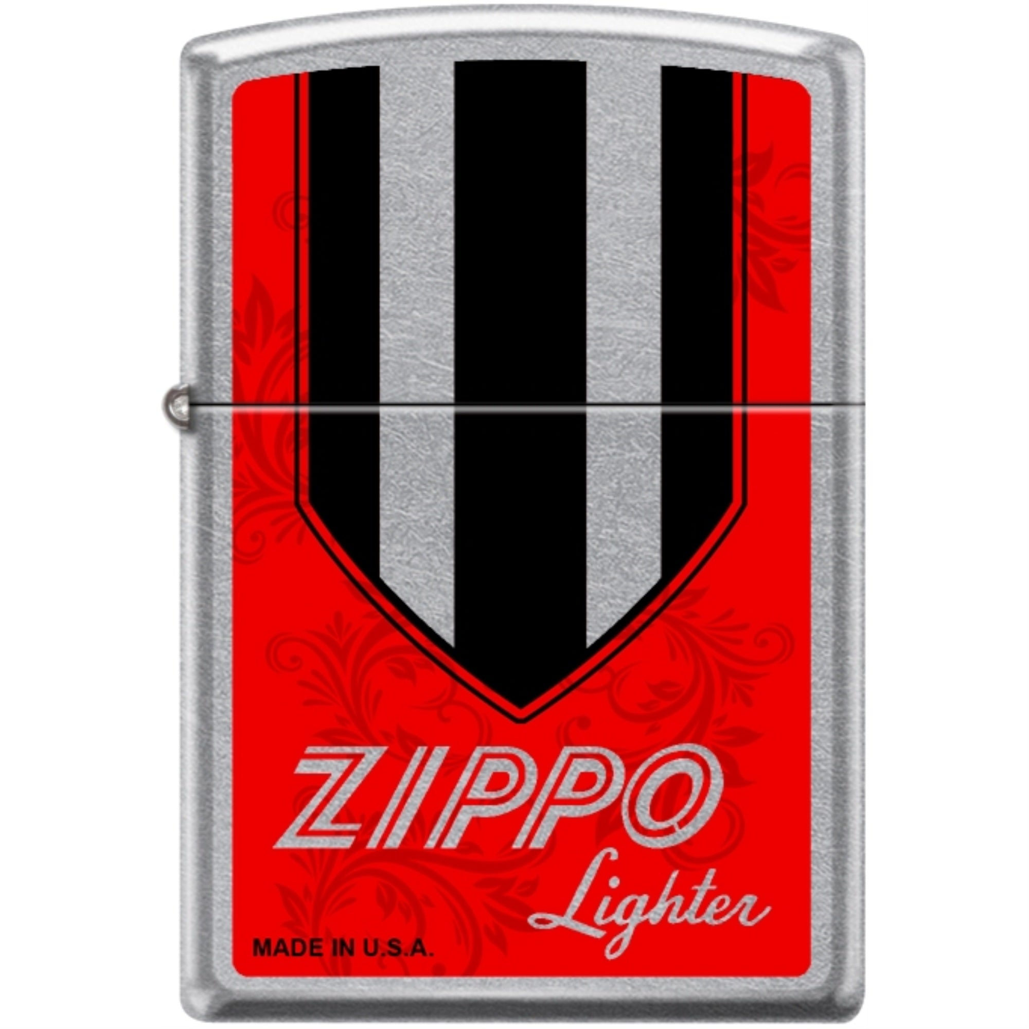 207Ci403619 - Zippo Procut Red Banner Street Chrome