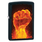 218Ci006297 - Zippo Procut Fist Black Matte Old 28308