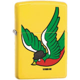 24839Ci010064 - Zippo Procut Tattooed Boy El Pajaro Sparrow Lemon Matte