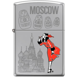 250Ci403943 - Zippo Procut Windy Moscow Hp Chrome