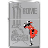 250Ci403988 - Zippo Procut Windy Rome Hp Chrome