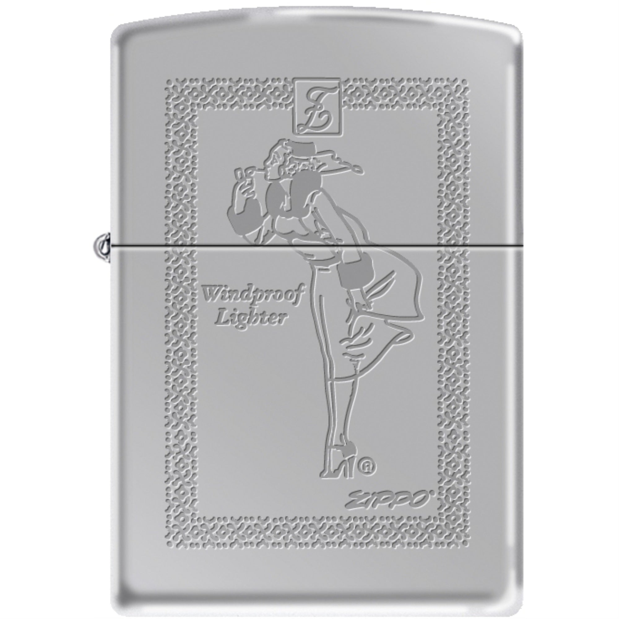 250Mp225744 - Zippo Procut Lady Windproof Rope High Polish Chrome