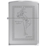250Mp225744 - Zippo Procut Lady Windproof Rope High Polish Chrome
