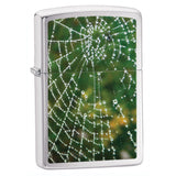 28285 - Zippo Web Brushed Chrome