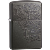 29431 - Zippo Shadowy Gray Iced Paisley