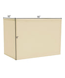 Rectangular Drum Lampshade (10x16) (10x16) x 11 Softback Eggshell Fabric