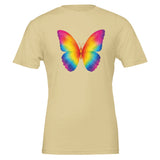 Rainbow Butterfly Premium Crewneck T-shirt