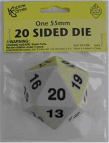 Koplow 14799 D20 Single 55 Mm Countdown Ivory Bagged