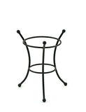 8" Wrought Iron Ball Stand