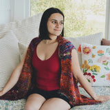 Adventure Cardi Banana Fiber Yarn Kit