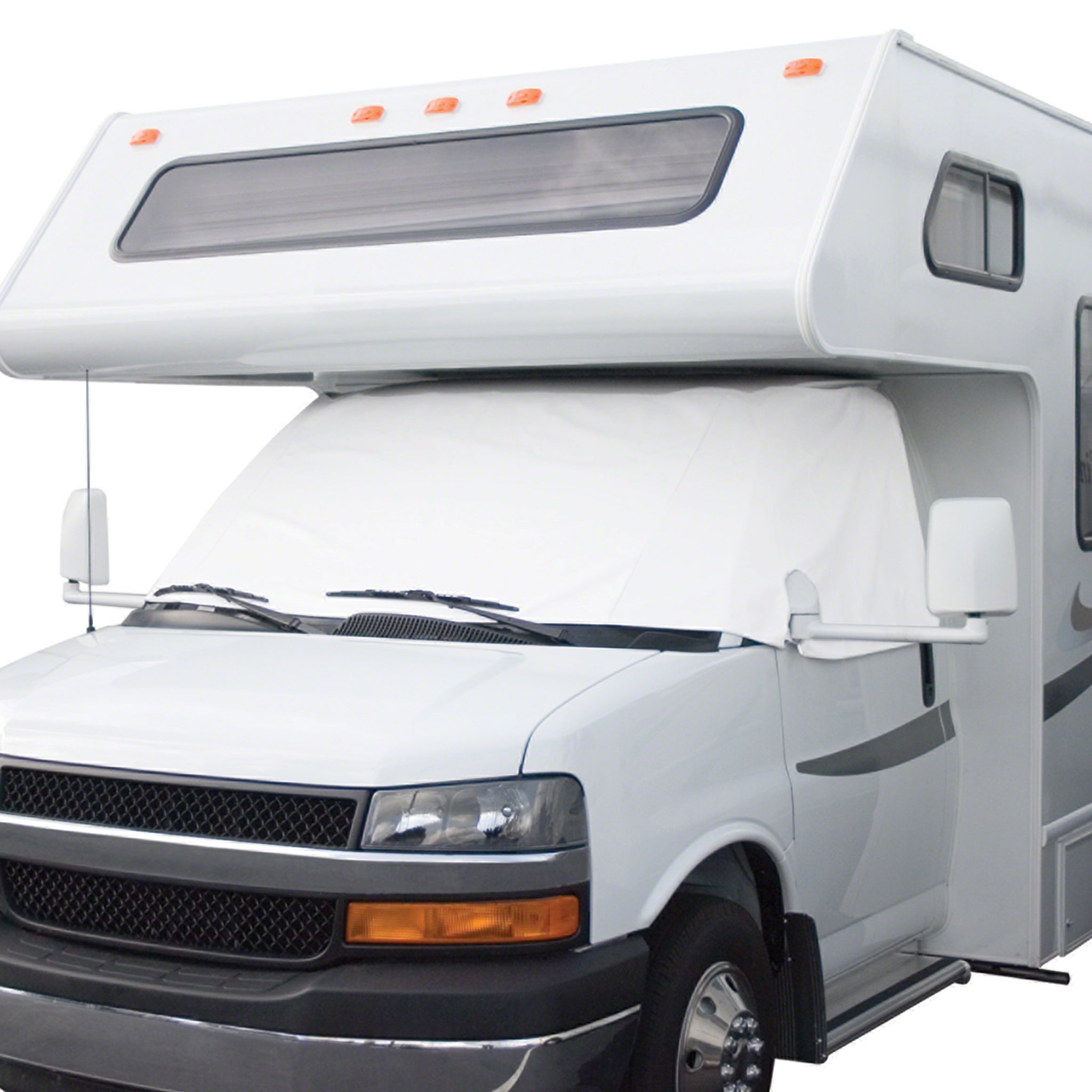 Classic Accessories 78634 Overdrive Rv Windshield Cover, White, For Ford '04 - '13