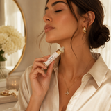 Amber White Roll-On Perfume Oil for Women