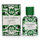 Light Blue Capri In Love Green by Dolce & Gabbana, 1.7 oz Eau De Parfum Spray for Men