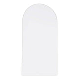 Arch Backdrop Stand Cover White Spandex Fitted Double-Sided Background Covering
