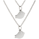 Baby Bird Friends Pewter Necklaces - Set of 2