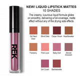 Liquid Matte Lipstick – Longwear Soft-Matte Finish