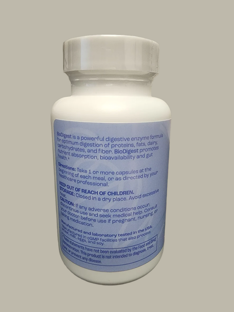 Biodigest BioDigest Digestive Enzymes 90 caps– Slickpurchase