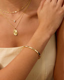 Gold Filled Diamond Bangle