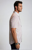Spectrum Check Short Sleeve Tech Shirt