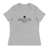 “Begin to Weave” Women’s Relaxed Fit T-Shirt – Designed by Nicole Snow