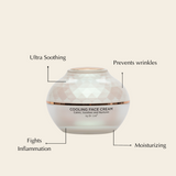 Cooling Face Elixir for Redness & Flushing – Rosewater, Aloe & 48-Hour Hydration