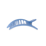 Blue Lagoon Medium Flat Rectangle Hair Clip