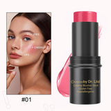 Cream Blush Stick for Mature Skin – Blends on Cheeks, Lips & Eyes Without Settling
