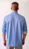 Studio Dot Long Sleeve Tech Shirt - Blue