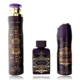 Bade Al Oud Amethyst by Lattafa, 3 Piece Gift Set for Unisex