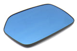 OLM Wide Angle Convex Mirrors (With Turn Signals/Defrosters) - Blue - 2015-2021 Subaru WRX / STI / 2015-2017 Crosstrek