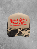 All American Summer, Grab a Drink Have Fun! Trucker Hat