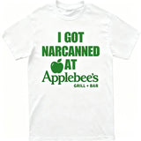 "I Got Narcanned At Applebee's" T-Shirt – Funny Gen Z Absurdist Graphic Tee