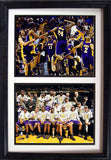 12X18 Double Frame - Los Angeles Lakers Champions