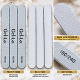 Gel-Le - Zebra Nail Files 180/240