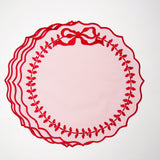 CHAMPAGNE PINK COTTON PLACEMATS (SET OF 4)