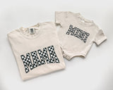 Cream Checkerboard Mama & Mini Matching Set | Mother Daughter Outfits