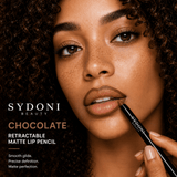 SYDONI RETRACTABLE MATTE LIP PENCIL with SHEA BUTTER 9 Rich, Smudge‑Resistant Shades