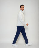 Buki Cinqo Travel Half Zip 2-Pack - Navy/White