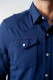 Buki Cinqo Western Tech Shirt 2-Pack - Navy/White