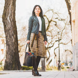 Mini Sari Wrap Skirt