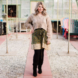 Mini Sari Wrap Skirt