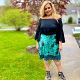 Mini Sari Wrap Skirt