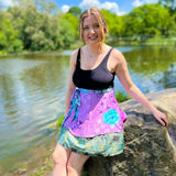 Mini Sari Wrap Skirt