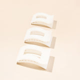 Coconut White Large Flat Rectangle Hair Clip