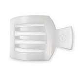 Coconut White Large Flat Square Hair Clip