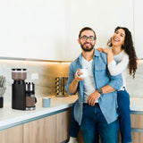 Conical Bur Coffee Bean Electric Grinder with 25 Grind Settings