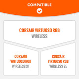 Corsair Virtuoso Silicone Headband Cover - WC BandZ Virtuoso