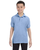 Youth 5050 EcoSmart Jersey Knit Polo DEEP FOREST XS(D0102H2HHD7)