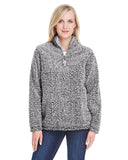 Ladies Epic Sherpa 14 Zip OATMEAL HEATHER S(D0102H76g5T)