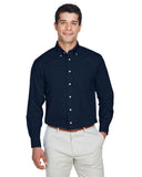 Mens crown Woven collectionSolid Broadcloth WHITE 5XL(D0102H76Z36)